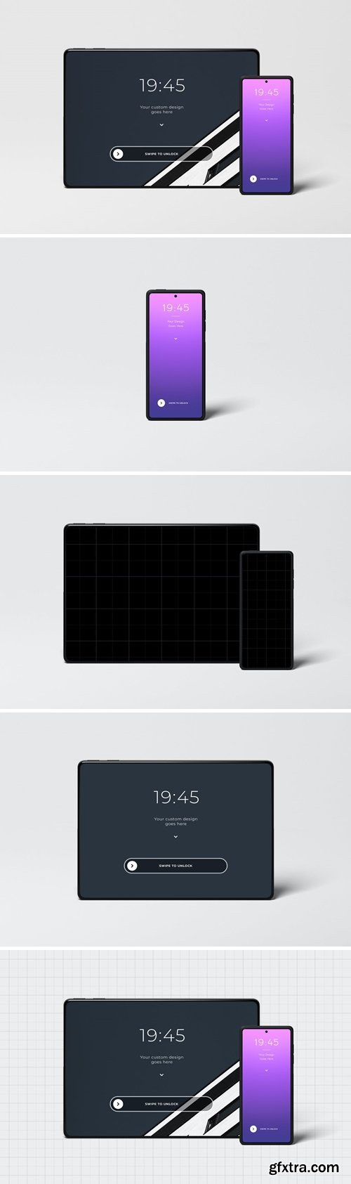 Tablet And Smartphone Mockup