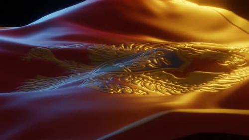 Videohive - Montenegro - Stylized Flag - 36420990