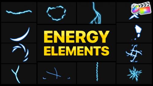 Videohive - Energy Elements | FCPX - 36503603