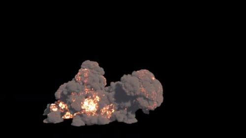 Videohive - Massive Bomb Explosion - 36553090