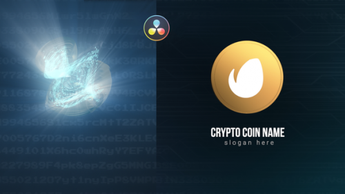 Videohive - Crypto Coin Logo Reveal - 36519115
