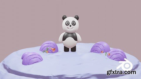 Modeling 3D Panda for Metaverse Projects and NFT marketplace