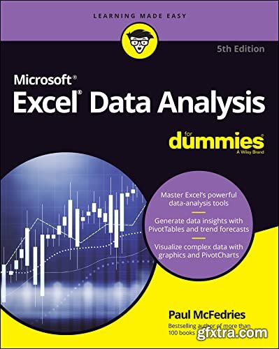 Excel Data Analysis For Dummies, 5th Edition (True PDF)