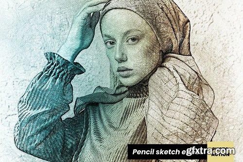 Pencil Sketch Effect Action - 775TRPH