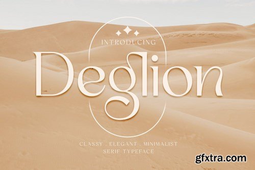 Deglion - Classy Elegant Display Serif