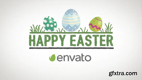 Videohive Happy Easter Cat | After Effects 36609522