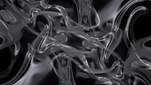 Videohive - Gray Color Abstract Liquid Motion Animated Background - 36595334