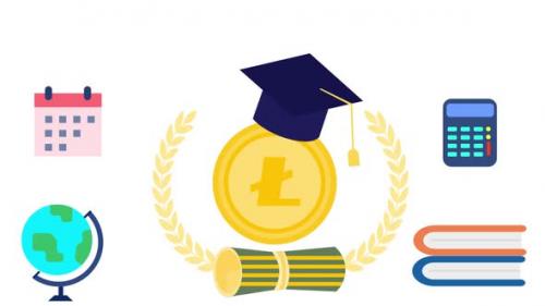 Videohive - Lite coin cryptocurrency Education - 36588568
