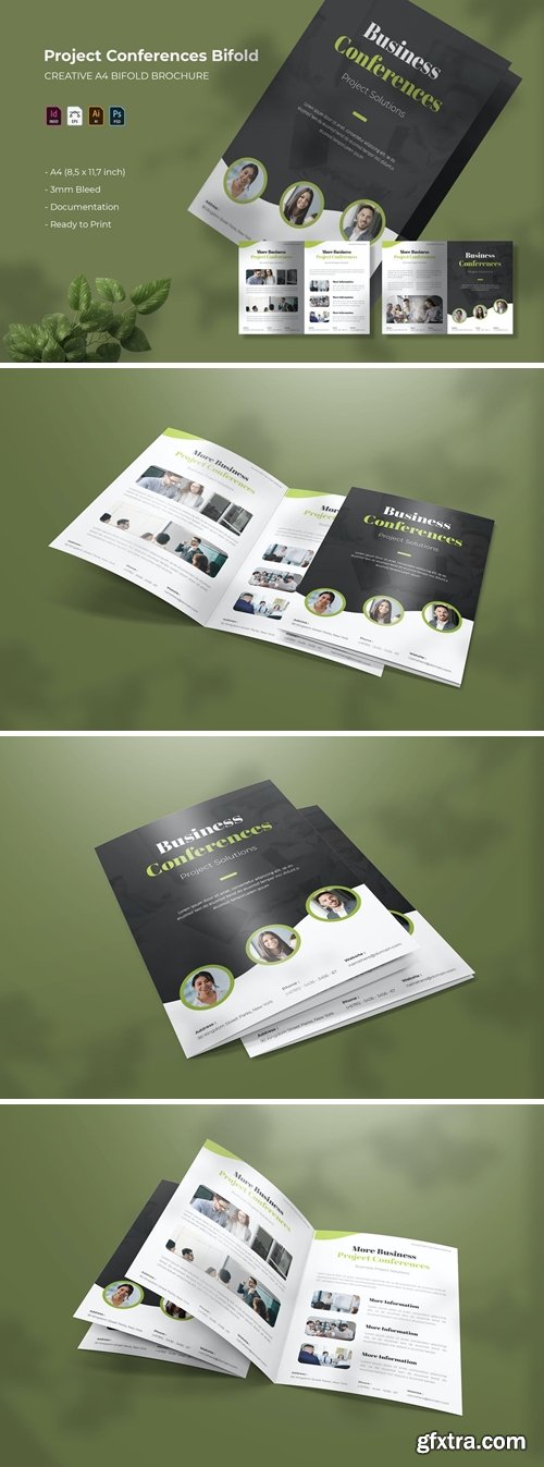 Project Conferences | Bifold Brochure