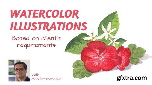 Watercolour Illustrations: Based on Client Requirements