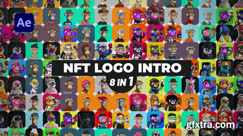 Videohive NFT Logo Intro | 8 in 1 36624576
