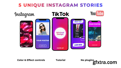 Videohive Instagram Stories Clean and Modern 03 36632521