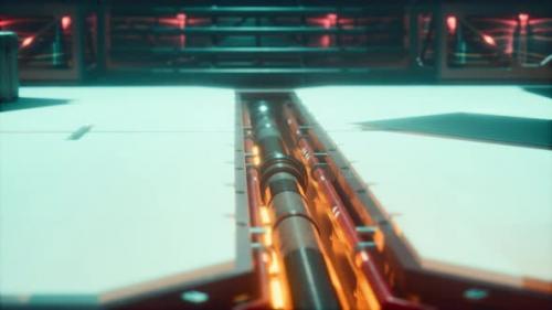 Videohive - Scifi Metal Channels in Spacecraft - 36679623