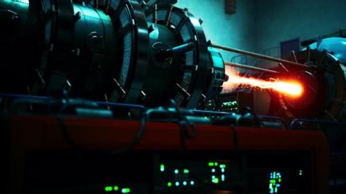 Videohive - Conceptual High Tech Power Thermonuclear or Nuclear Reactor - 36679648