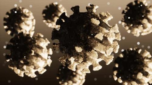 Videohive - Realistic Footage of the Severe Acute Respiratory Covid19 - 36679805