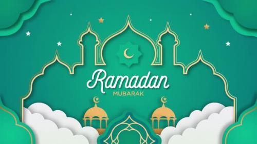 Videohive - Ramadan Mubarak Animation 4K - 36640576