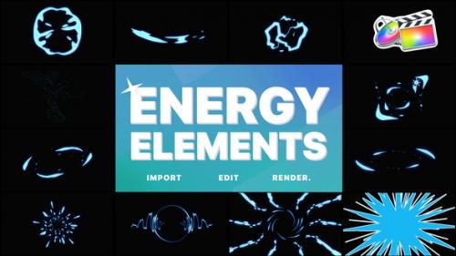 Videohive - Energy Elements | FCPX - 36670128