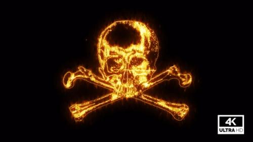 Videohive - Burning Pirates Skull V1 - 36718656