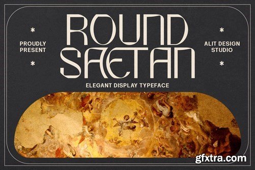 Round Saetan Typeface