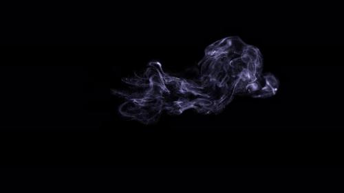 Videohive - Fluid Smoke Particles Flow Element - 36746946