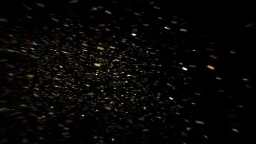 Videohive - Gold Particles In The Wind - 36747354