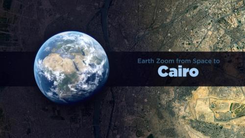 Videohive - Cairo (Egypt) Earth Zoom to the City from Space - 36753585