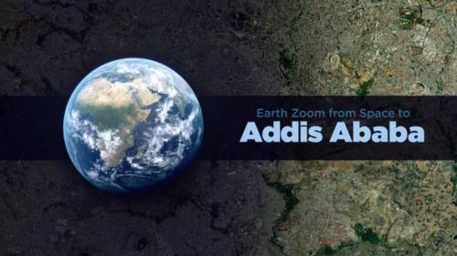 Videohive - Addis Ababa (Ethiopia) Earth Zoom to the City from Space - 36753595