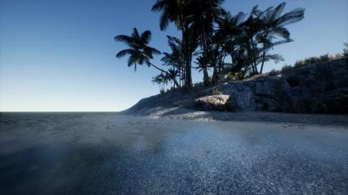 Videohive - Tropical Island of Maldives in Ocean - 36739304