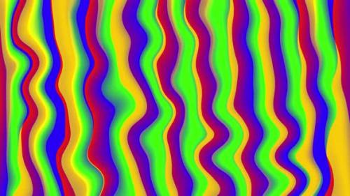 Videohive - Abstract Liquid Gradient Surface Shiny Colorful Smooth Wavy Background Animation - 36724541