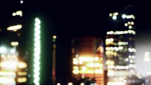 Videohive - Blurred Abstract Background Lights Cityscape View - 36736292