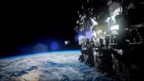 Videohive - Motherships Taking Position Over Earth for a Coming Invasion - 36739045