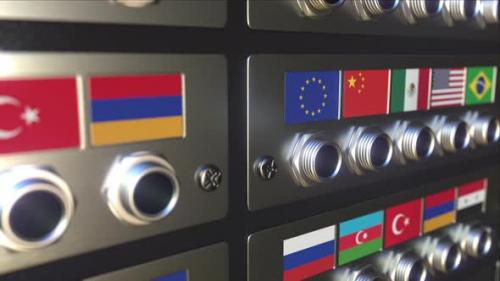 Videohive - Connector with Flag of Mexico - 36721311