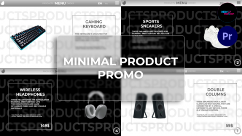Videohive - Minimal Product Promo | MOGRT - 36736797