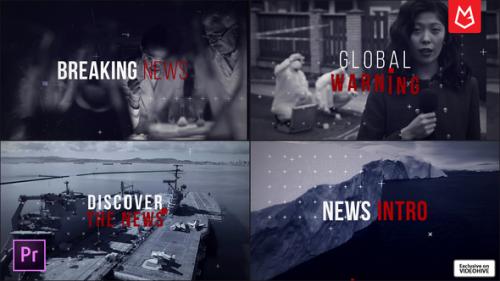 Videohive - Breaking News Intro | Premiere Version - 36742244