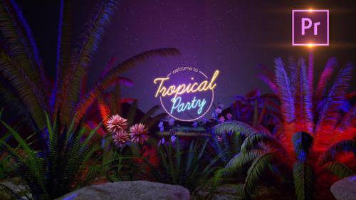 Videohive - Tropical Party Opener Premiere PRO - 36753451