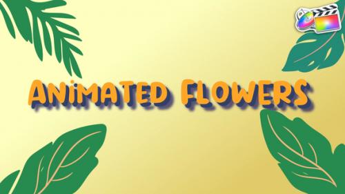 Videohive - Animated Flowers for FCPX - 36744292