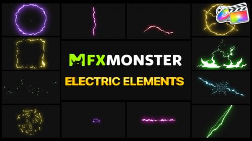 Videohive - Electric Elements | FCPX - 36756380