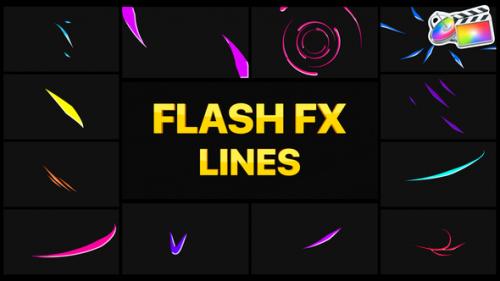 Videohive - Flash FX Lines | FCPX - 36756766
