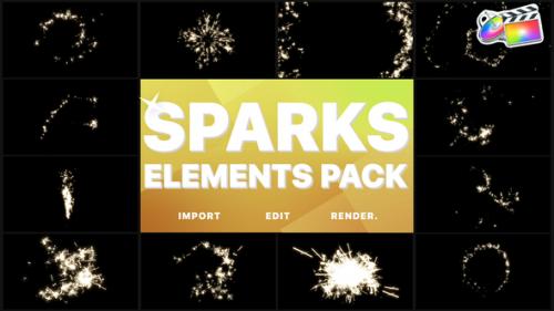Videohive - Sparks Pack | FCPX - 36782857
