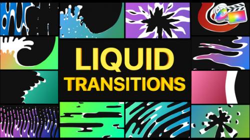 Videohive - Fresh Liquid Transitions | FCPX - 36814264