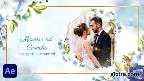 Videohive Watercolor and Floral Wedding Invitation 36778280