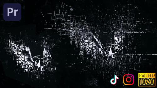 Videohive - Dark Glitch - Grunge Logo Reveal | Premiere Pro - 36834905