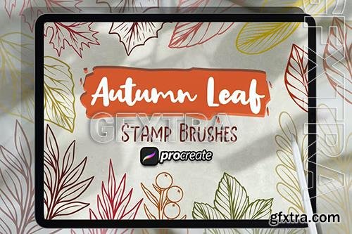 Autumn Leaves Stamp Brush ST3MV36