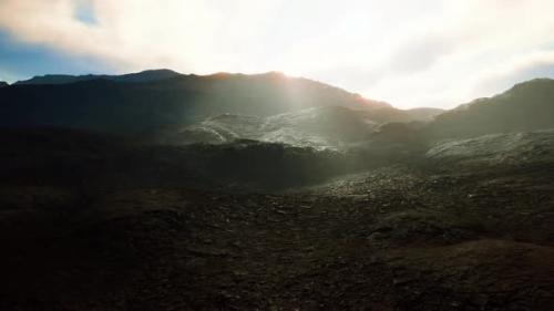 Videohive - Mountains of Afghanistan at Sunset - 36782903