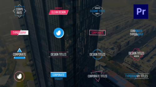 Videohive - Corporate Titles - 36864350