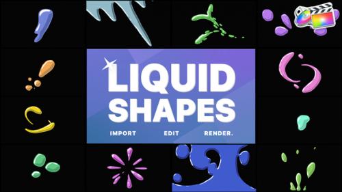 Videohive - Liquid Shapes | FCPX - 36868472