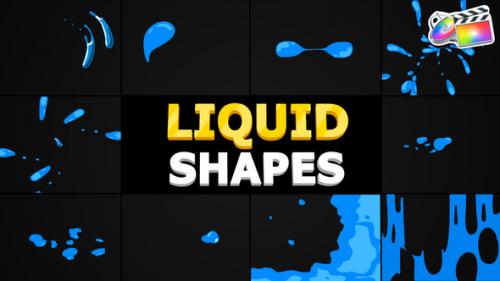 Videohive - Liquid Shapes | FCPX - 36914957