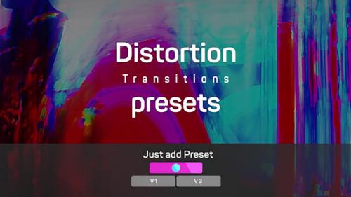 Videohive - Distortion Transitions Presets - 36585014