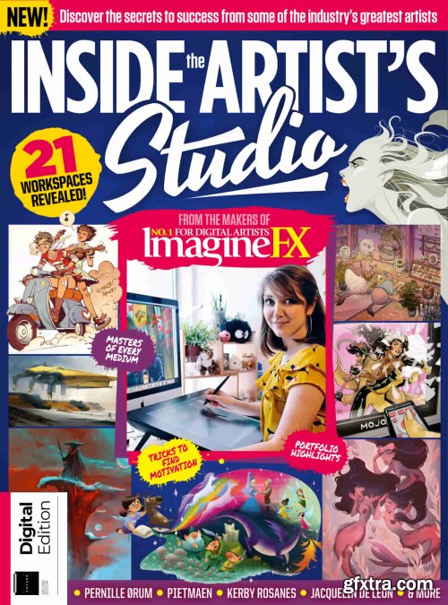 ImagineFX: Inside The Artist\'s Studio - 2nd Edition, 2022