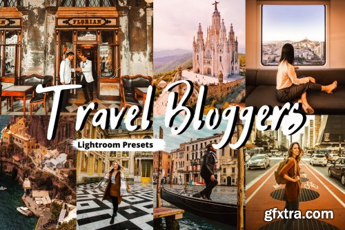 CreativeMarket - Travel Bloggers Lightroom Presets 4389852